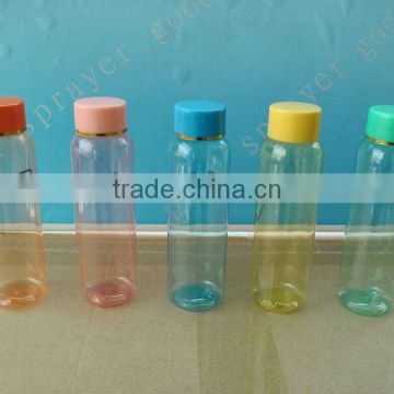 200ml coloured PET plastic bottle screw caps