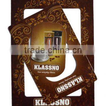 Customized Logo Printed Small Cheap Paper Fridge Frame Magnet photo-4