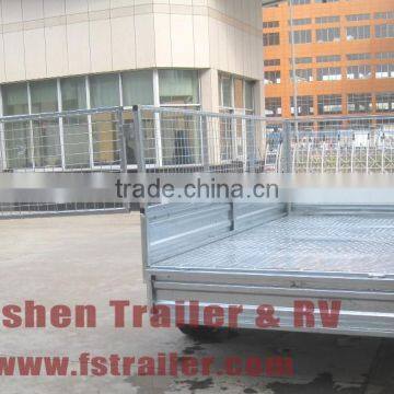 Hot Dipped Galvanized Tandem Cage Trailer photo-4