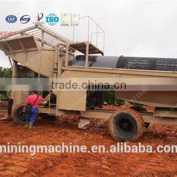 Alluvial Gold Wash Plant With Trommel,vibrating Sluice,shaking Table With Patent For Sale photo-2