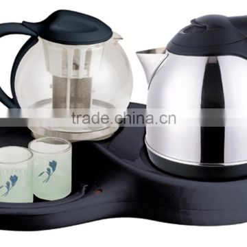 electric kettle with teapot