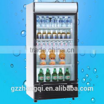 Hot sales Beverage display Refrigerator Showcase Freezer(ZQR-338)