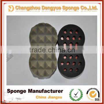 Super Hot Curl Sponge Brush/Double Sided Hair Twist Sponges With Holes