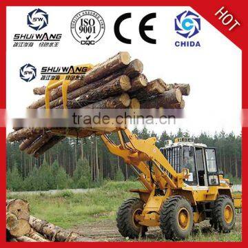 China Shuiwang 912 grapple log front end loader