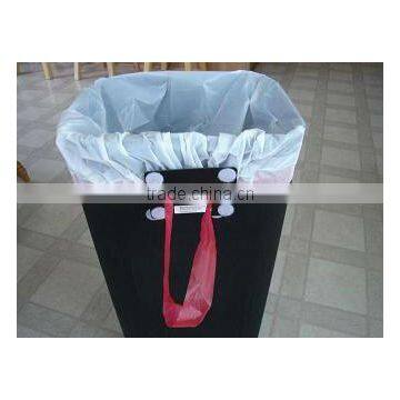 designer print plastic garbage bags