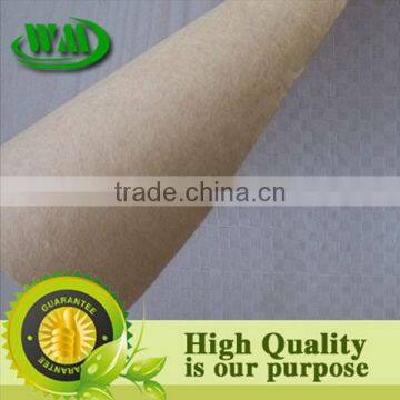 pe coating kraft paper laminated with white color woven fabric for packaging