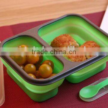 Silicone Disposable Picnic Lunch Box photo-4