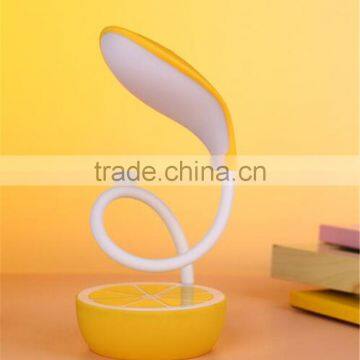CT-746 New Lemon Lamp LED Eye Protection Desk Lamp Foldable Study Lamp USB Rechargeable Lamps photo-4