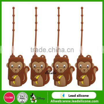 Wholesale Lovely Animal Cute Monkey Shape Hand Sanitizer Cover photo-1