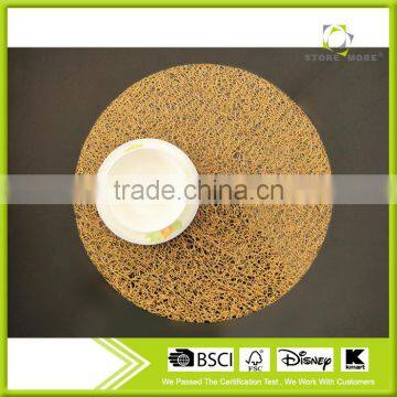 Round EVA Insulation Stain-resistant Dining Room Placemats - Set of 12