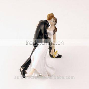 Resin Sweet Couple Cake Topper Wedding