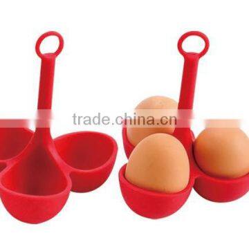 Newly 3 Cups FDA 100% Food Grade Silicone Egg Cooker photo-3
