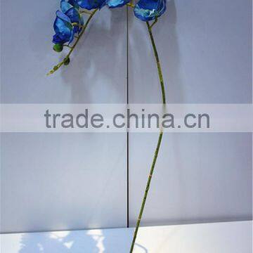 Home Garden Creepers Decoration 110cm Height Artificial Plum Colored Phalaenopsis Flowers Making EHDL02 0810 photo-3