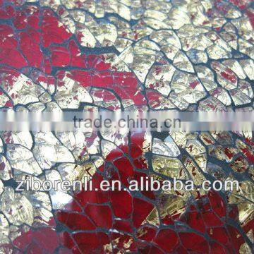 Gift Set Crackle Mosaic Iridescent Glass Hearts photo-6