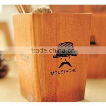 Custom Simple Wooden Pen Container,pencil Holder photo-3