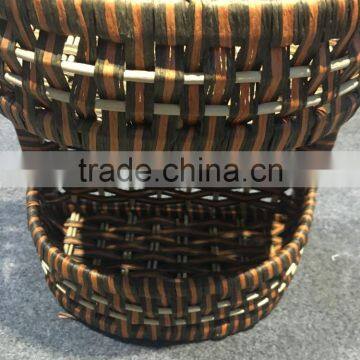 Modern Style Colorful Woven Small Paper Basket Wholesale photo-5