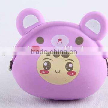 Bear Design Coin Purse/Silicone Purse