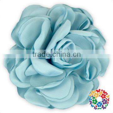 Handmade Posh Big Fabric Flowers for Dresses,hair Headband photo-2