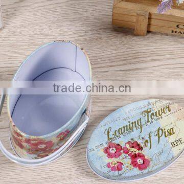 Canisters Wholesale Washing Products Tin Cans Handle Tin Box photo-6