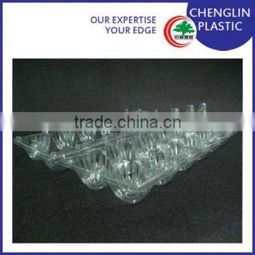 middle size 2*6 cavites egg plastic tray