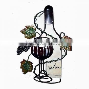 Hot Sale Metal Wine Bottle Wall Decor photo-2