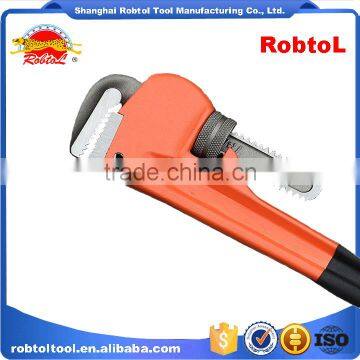 24 Inch Straight Heavy Duty American Type Style Pipe Wrench Monkey Adjustable Plumbing Spanner Clamp photo-3