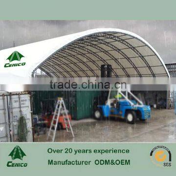 2016  China Fabric Building Structure , Trussed Container Roof Cover ,warehouse tent.