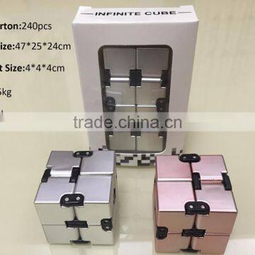 Fidget Cube in Style With Infinity Cube Pressure Reduction Toy - Infinity Turn Spin Cube Edc Fidgeting - Killing Time Toys Infin photo-6