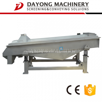 Food Grade Stainless Steel Linear Vibrating Screen With Magnet Machine photo-2