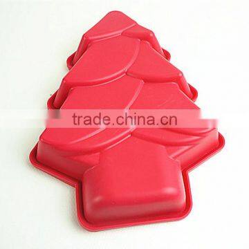 10107 Christmas Tree Shaped Silicone Chocolate Mould and Mold