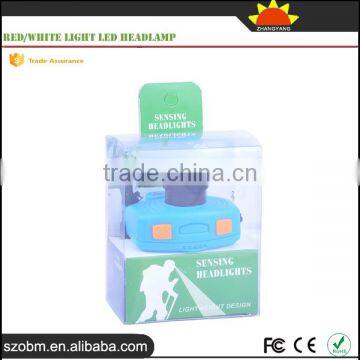 Multi Function Camping Headlamp 500Lm 3 Mode Red/White Light Led Headlamp photo-5