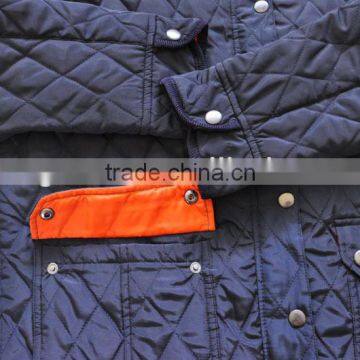 Streetwear Stylish Diamond Stitching Lightweight Padding Quilted Jacket photo-5