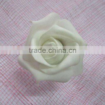 PE flower rose head for wedding