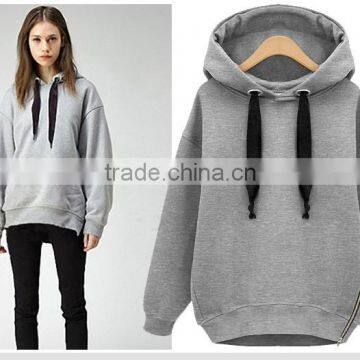 2016 Autumn and Winter Women Sweatshirts Long-sleeved Fleece Women Hooded Sweatshirts photo-4