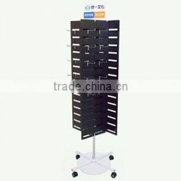 4 Side Wood Spinning Merchandiser Revolving Rack photo-5