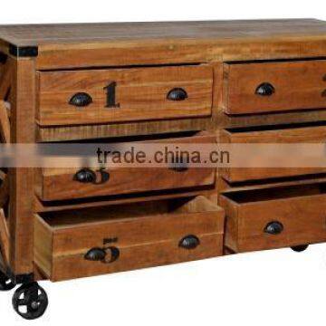 Wooden Chest Of Drawers