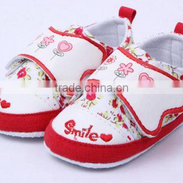 brand new baby shoes infant Smile Letter shoes cotton shoes for girls