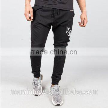 Fashion Blackout Tapered Joggers Men Cotton Polyester Spandex Performance Gym Sweatpants Tracksuit Bottoms Wholesale