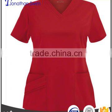 2017 Fashion Neck Design With the Most Popular Colorful Hospital Scrub Uniform photo-4