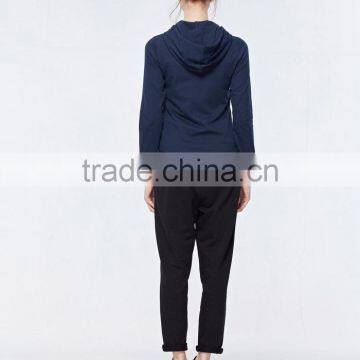 Hottest Wholesale Cheap Custom Plain 100% Cotton Zip up Hoodies photo-3