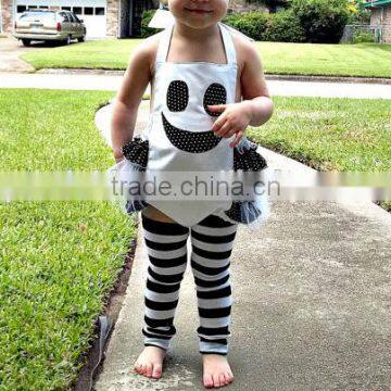 Halloween Boutique Clothing Baby Girl Halloween Outfit Pumpkin Romper Baby Romper photo-5