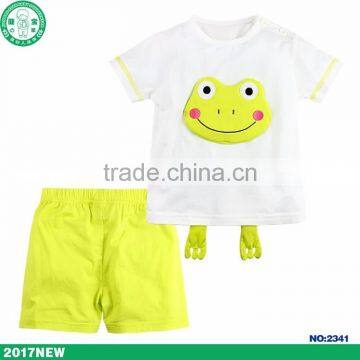 2017 Summer Fashion Kids Clothing Short Sleeve Baby Boy Clothing photo-3