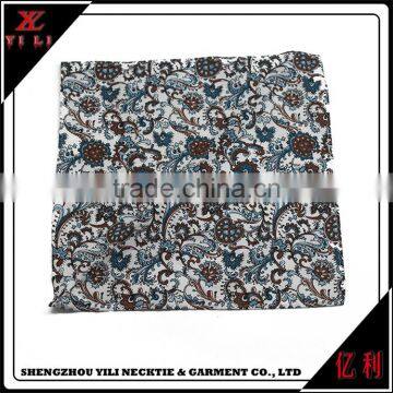 100% Cotton Cheap New Man Pocket Square Custom photo-6
