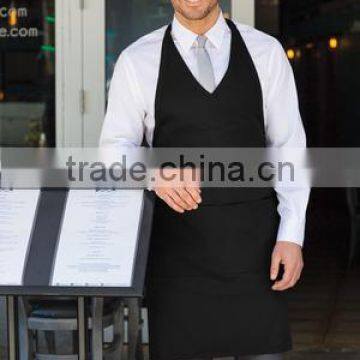 Port Authority Easy Care Tuxedo Apron With Stain Release - V-neck, Has Stain and Wrinkle Protection and Comes With Your Logo photo-5