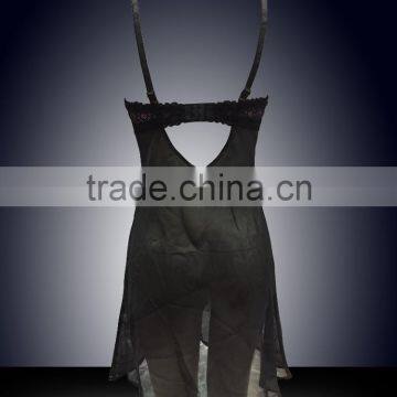 Sexy Padless Night Dress Satin Fabric ,comfortable Wearing . 2016 New Arrival photo-2