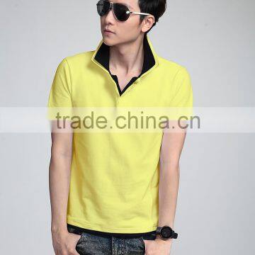 Summer Men Polo Shirt, 100%cotton Short Sleeves Polo Shirt photo-5