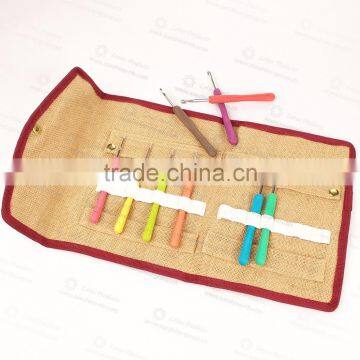 New Designed High Quality Knitting Needle 9pcs/set Soft TPR Crochet Hook Set photo-3