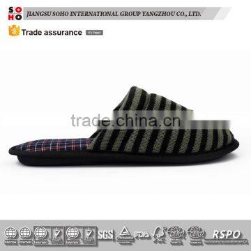 2017 Cheap Hotel Slipper Velvet Wholesale Home Use Guest Hotel Slipper Indoor Slipper for Winter Printed Eva Slipper photo-2