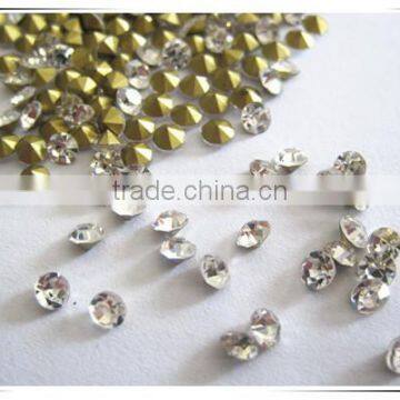 Crystal color point back rhinestone decoration accessories point back stone