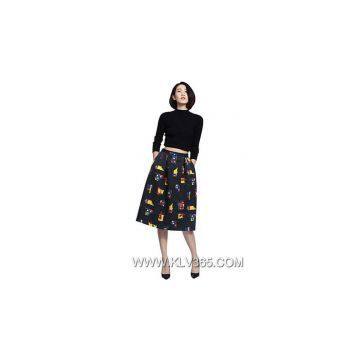 Ladies Designer Fashion Long Maxi Skirt photo-2